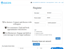 Tablet Screenshot of dokilink.com